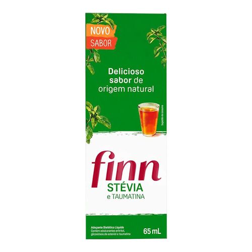 Adoçante Em Gotas Finn Stévia e Taumatina 65ml Adoçante Em Gotas Finn Stévia e Taumatina 65ml