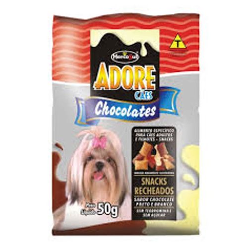 ADORE SNACKS CÃES CHOCOLATE- 50g ADORE SNACKS CÃES CHOCOLATE- 50g