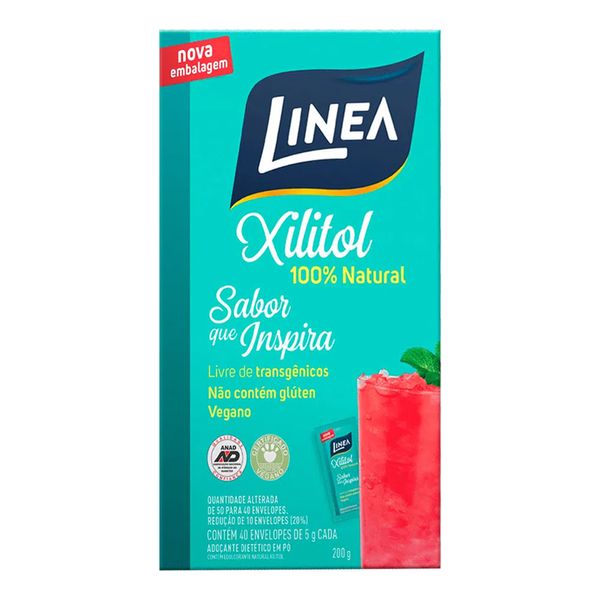 Adoçante Linea Xilitol Sachê 5g 250g