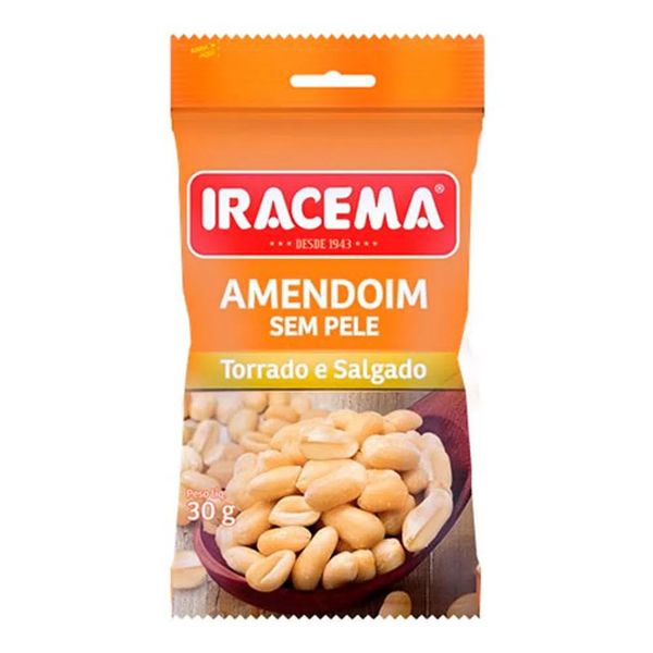 Amendoim Sem Pele Iracema 30g