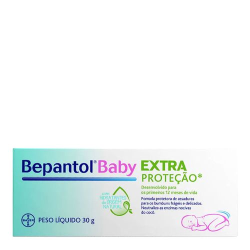Creme Antiassadura Bepantol Baby Extra Proteção 30g Creme Antiassadura Bepantol Baby Extra Proteção 30g