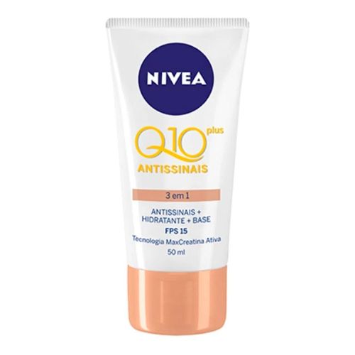 Creme Antissinais Nivea Q10 3 em 1 Color Correction 50ml Creme Antissinais Nivea Q10 3 em 1 Color Correction 50ml
