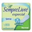 Absorvente Sempre Livre Especial Seca Sem Abas - 8 unidades