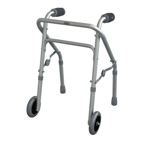 Andador Aluminio Triangular Infantil Com 2 Rodas Ref Bc1541 Mercur Andador Aluminio Triangular Infantil Com 2 Rodas Ref Bc1541 Mercur