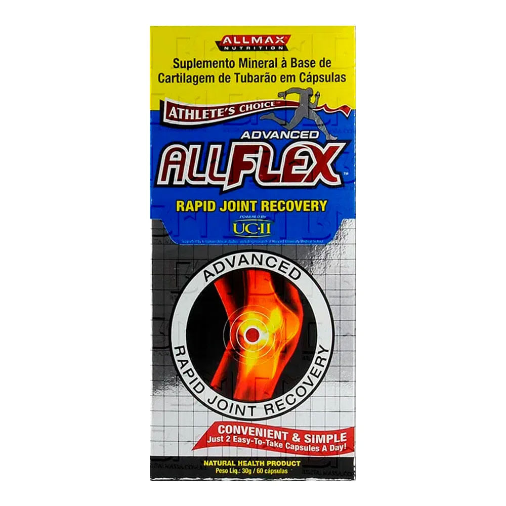 AllFlex Advanced 60 cápsulas - Allmax - Drogaria Sao Paulo