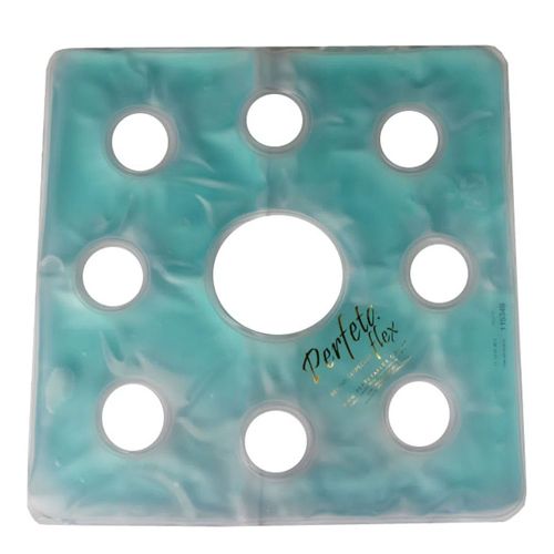 Almofada De Gel Quadrada Com Orifício Perfetaflex Almofada De Gel Quadrada Com Orifício Perfetaflex