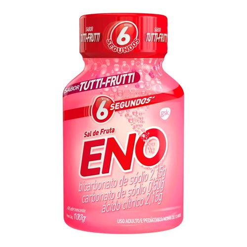 Antiácido Sal de Fruta Eno Tutti-Frutti Frasco 100g Antiácido Sal de Fruta Eno Tutti-Frutti Frasco 100g