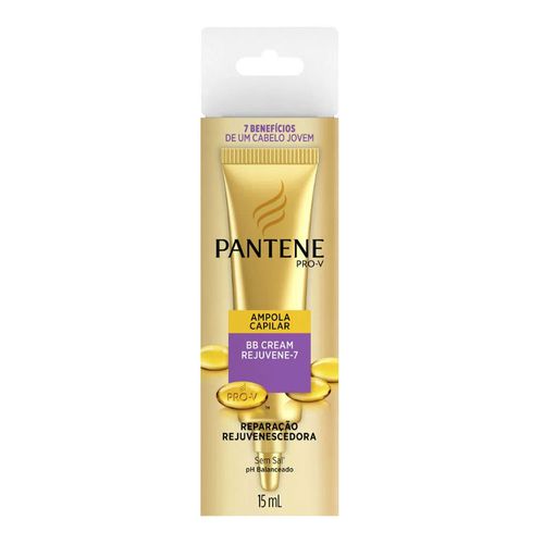 Ampola de Tratamento Pantene Rejuvenescedora BB Cream 15ml Ampola de Tratamento Pantene Rejuvenescedora BB Cream 15ml