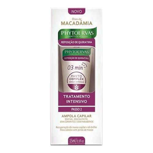 Ampola De Tratamento Phytoervas Reposição De Queratina 15ml Ampola De Tratamento Phytoervas Reposição De Queratina 15ml