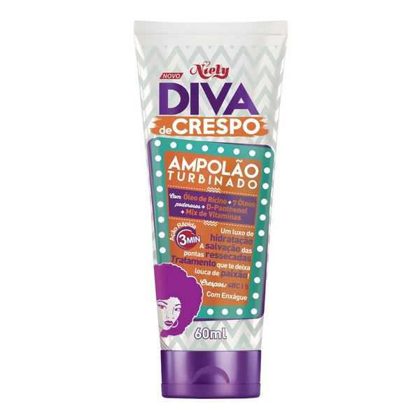 Ampolão para Tratamento Niely Diva de Crespos 60ml
