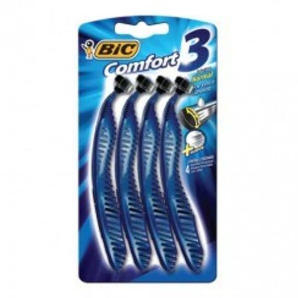 Aparelho de Barbear Bic Comfort 3 Pele Normal C/ 3 Unidades