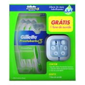 Aparelho Barbeador Prestobarba 3 Bodysense C/ 8 Unidades Grátis Fone de Ouvido