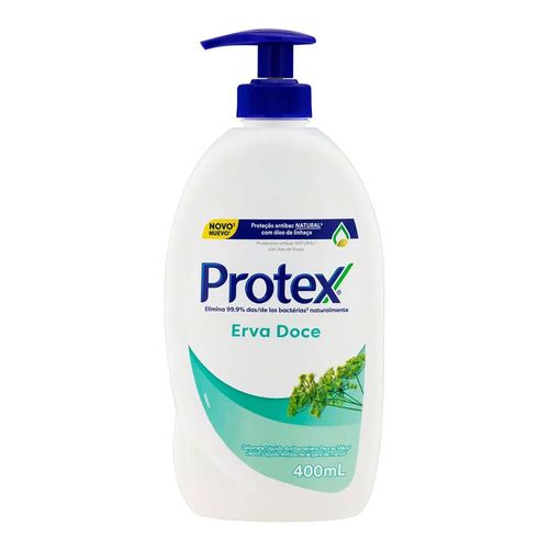 Sabonete Líquido Antibacteriano Protex Erva Doce 400Ml