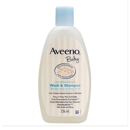Sabonete Líquido Aveeno Baby da Cabeça aos Pés 236ml Sabonete Líquido Aveeno Baby da Cabeça aos Pés 236ml