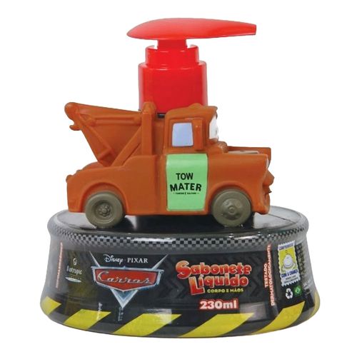 Sabonete Líquido Carros 3D Mate 230ml Sabonete Líquido Carros 3D Mate 230ml