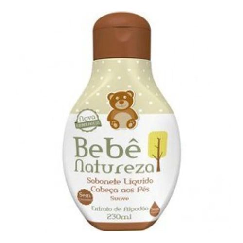 Sabonete Líquido da Cabeça aos Pés Bebê Natureza
