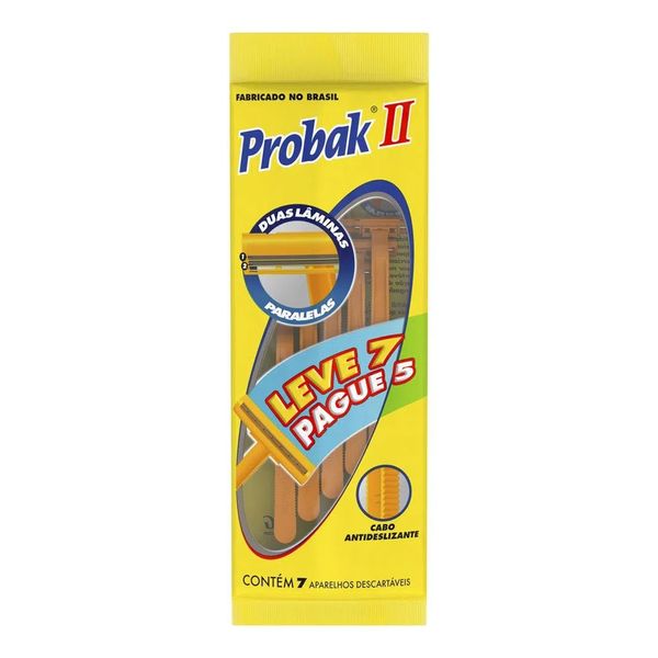 Aparelho de Barbear Gillette Probak II - 7 Unidades