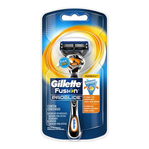 Aparelho de Barbear Gillette Proglide Flexball Grátis Gel 71g Aparelho de Barbear Gillette Proglide Flexball Grátis Gel 71g