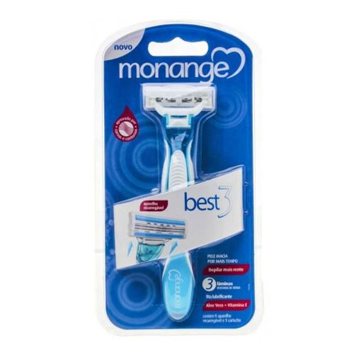 Aparelho de Depilação Monange Best 3 Recarregável Aparelho de Depilação Monange Best 3 Recarregável