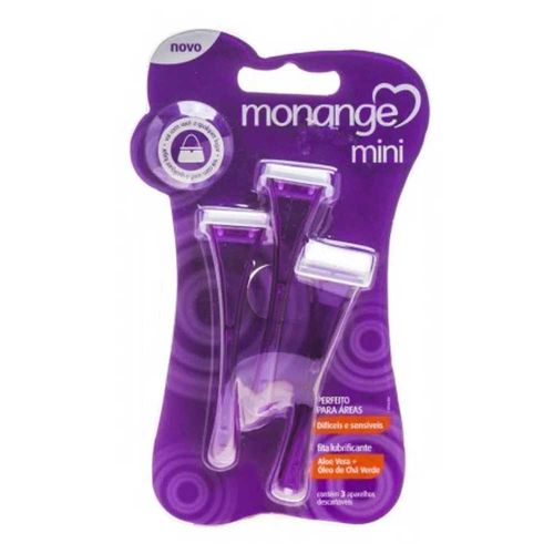 Aparelho de Depilação Monange Mini 3 Unidades Aparelho de Depilação Monange Mini 3 Unidades