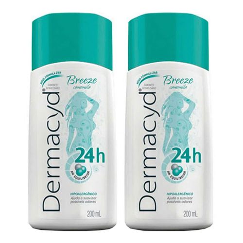 Sabonete Líquido Íntimo Dermacyd Breeze 200ml C/ 2 Unidades Sabonete Líquido Íntimo Dermacyd Breeze 200ml C/ 2 Unidades