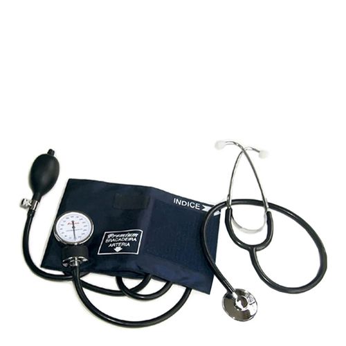 Aparelho De Pressão Aneróide Com Estetoscópio Simples Adulto Premium Aparelho De Pressão Aneróide Com Estetoscópio Simples Adulto Premium