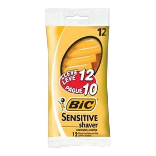 Aparelho de Barbear Bic Pele Sensível 12 Unidades Aparelho de Barbear Bic Pele Sensível 12 Unidades