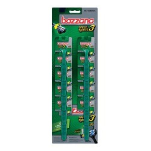 Aparelho de Barbear Bozzano Speed 3 - 1 unidade Aparelho de Barbear Bozzano Speed 3 - 1 unidade