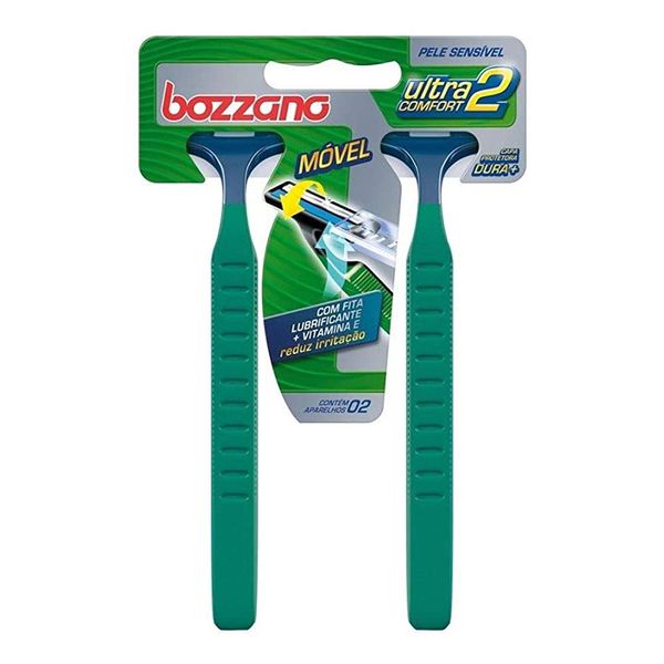 Aparelho de Barbear Bozzano Ultra Confort 2 Com 2