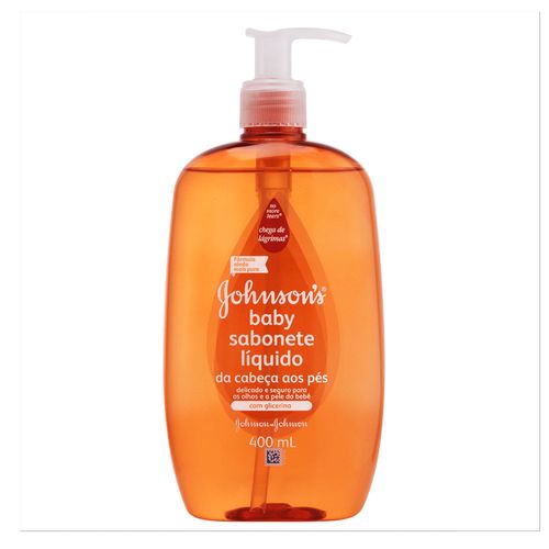 Sabonete Líquido Johnson's Baby Cabeças aos Pés 400ml Sabonete Líquido Johnson's Baby Cabeças aos Pés 400ml