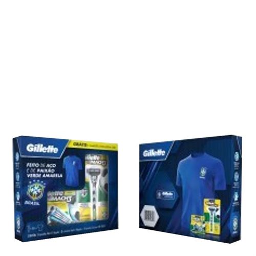 Aparelho de Barbear Gillette Mach 3 com carga - 2 unidades Aparelho de Barbear Gillette Mach 3 com carga - 2 unidades