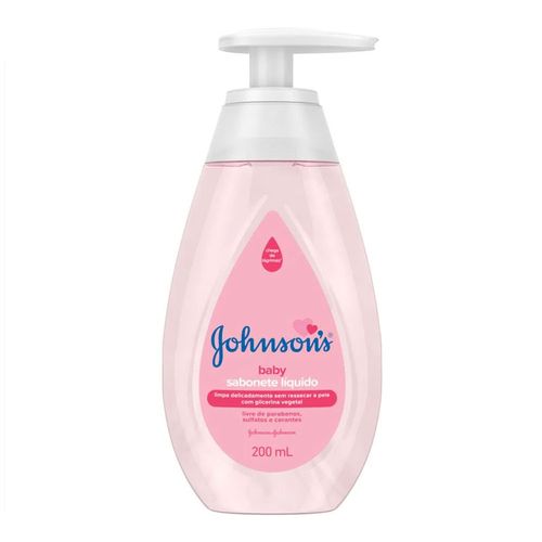 Sabonete Líquido Johnson´s Baby Hidratante Pink 200ml