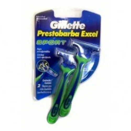 Aparelho de Barbear Gillette Prestobarba Excel com 2 Unidades