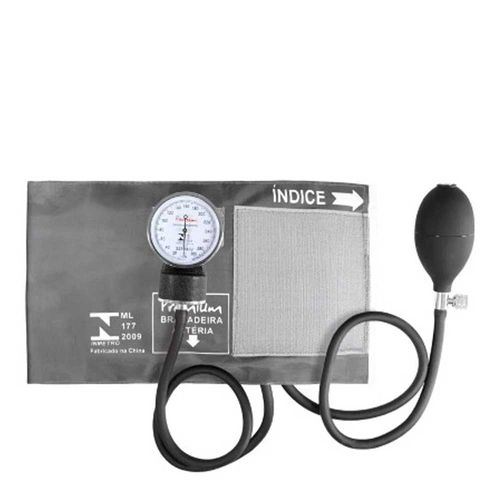 Aparelho De Pressão Aneróide Grafite Premium Aparelho De Pressão Aneróide Grafite Premium