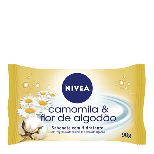 Sabonete Nivea Bath Care Camomila e Flores de Algodão 90g