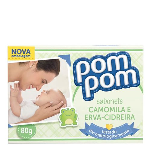 Sabonete Pom Pom Erva Cidreira 80g Sabonete Pom Pom Erva Cidreira 80g