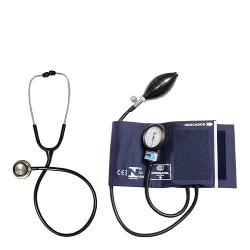 Aparelho De Pressão Com Estetoscópio Inox Master Duplo Azul Cj0939 Bic Aparelho De Pressão Com Estetoscópio Inox Master Duplo Azul Cj0939 Bic
