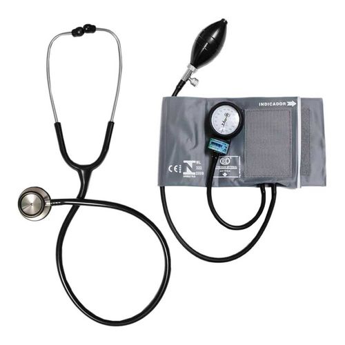 Aparelho De Pressão Com Estetoscópio Inox Master Duplo Cinza Cj0933 Bic Aparelho De Pressão Com Estetoscópio Inox Master Duplo Cinza Cj0933 Bic