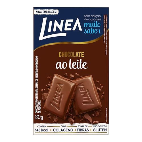 Chocolate Ao Leite Línea 30g Chocolate Ao Leite Línea 30g