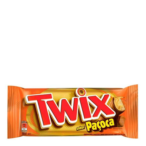 Chocolate Twix Paçoca 39,7g Chocolate Twix Paçoca 39,7g