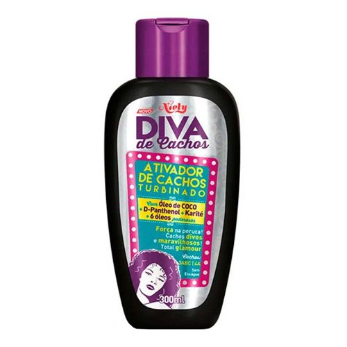 Ativador de Cachos Niely Diva Cachos 300ml Ativador de Cachos Niely Diva Cachos 300ml