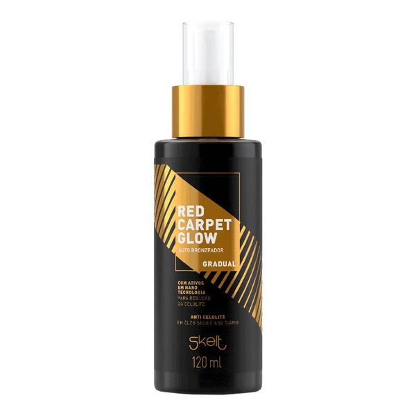 Autobronzeador Corporal Skelt Red Carpet Glow Gradual Anticelulite Spray 120ml
