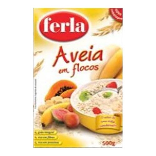 Aveia em Flocos Ferla Normal 500g Aveia em Flocos Ferla Normal 500g