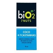 Barra de Cereal Bio2 7 Nuts Coco e Castanhas 25g - 3 unidades