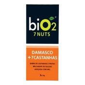 Barra de Cereal Bio2 7 Nuts Damasco e Castanhas 25g - 3 unidades