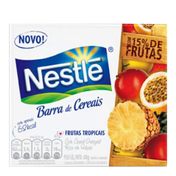 Barra de Cereal Nestlé Frutas Tropicais 3 Unidades