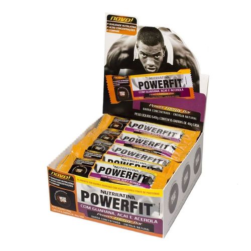 Barra de Cereal Powerfit Guaraná, Açaí e Acerola Barra de Cereal Powerfit Guaraná, Açaí e Acerola
