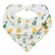 Babador Bandana para bebê em algodão egípcio Pineapple - VK baby