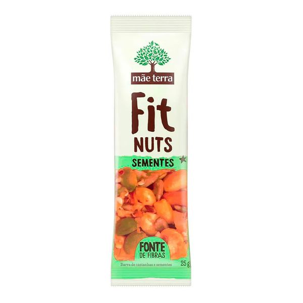 Barra de Nuts Mãe Terra Sementes 25g
