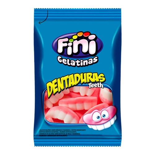 Balas de Gelatina Fini Dentadura 15g Balas de Gelatina Fini Dentadura 15g